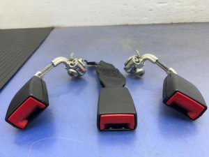 2011-2016 BMW 528i Seat Belt Buckle Set - Rear, Right (Passenger) (Used OEM)