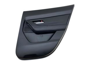 2023-2025 Mazda CX-50 Black w/ Brown Door Interior Trim Panel - Rear, Right (Passenger) (Used OEM)