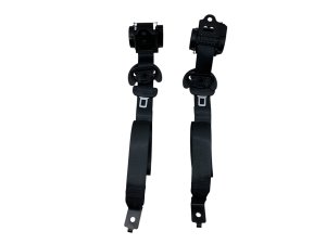 2018-2024 Volkswagen Atlas Black 2nd Row Seat Belt Assembly Set - Rear, Right (Passenger) (Used OEM)