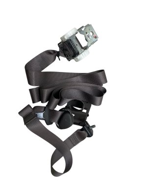 2021-2025 GMC Yukon XL Black Third Row Seat Belt Assembly - Rear, Left (Driver) (Used OEM)