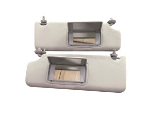 2017-2025 Honda Ridgeline Gray Sun Visor Set Without Vanity Light - Front, Right (Passenger) (Used OEM)