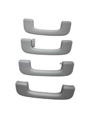 2021-2025 Ford Mustang Mach-E Gray Interior Grab Handle Bar Set - Front, Left (Driver) (Used OEM)
