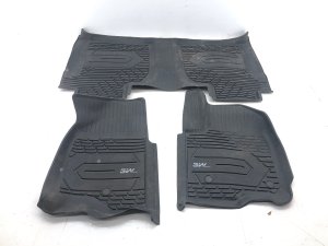 2020-2026 GMC Sierra 2500 HD 3-Piece All-Weather Rubber Floor Mat Set - Front (Used OEM)