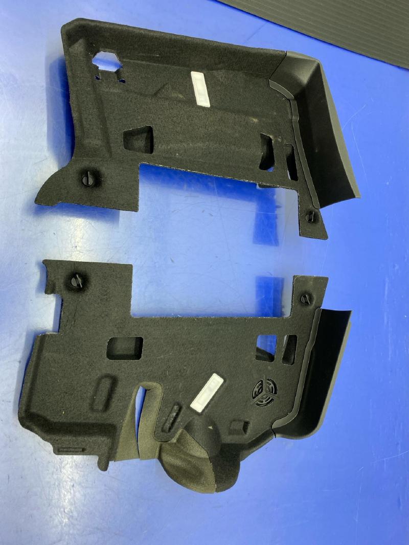 2016-2024 BMW 740i Lower Dashboard Footwell Cover Set with Illumination - Front (Used OEM)