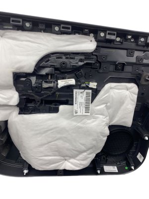 2023-2024 Fisker Ocean Blue Door Interior Trim Panel with Window Switch - Front, Right (Passenger) (Used OEM)