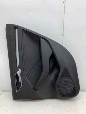 2015-2020 Audi A3 Black Door Interior Trim Panel - Rear, Right (Passenger) (Used OEM)