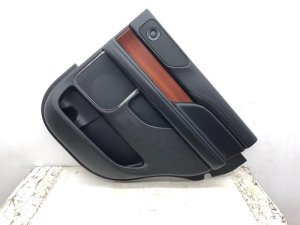 2018-2021 Lincoln Navigator Ebony (Black) Door Interior Trim Panel - Rear, Right (Passenger) (Used OEM)