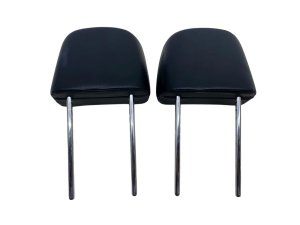 2023-2025 Hyundai Palisade Black Seat Leather Headrest Set - Front, Left (Driver) (Used OEM)