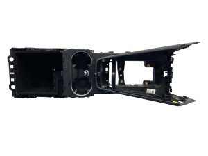 2019-2023 Porsche Cayenne Floor Center Console Panel with Cup Holder and Storage Bin - Front (Used OEM)