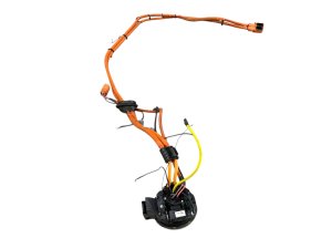 2017-2020 Karma Revero Blue High Voltage Charge Plug Cable and Port Door Assembly (Used OEM)