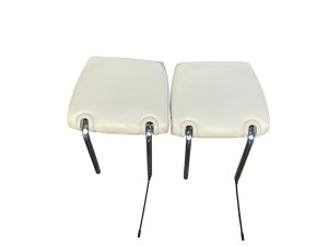 2021-2025 GMC Yukon XL Beige 3rd Row Seat Headrest Set - Rear, Right (Passenger) (Used OEM)