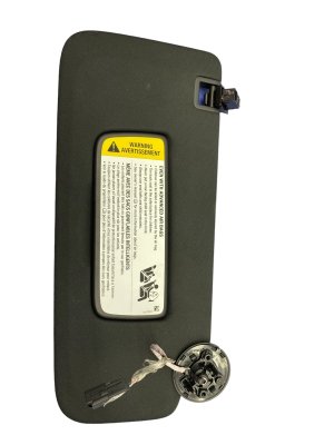 2023-2025 Cadillac LYRIQ Black Illuminated Sun Visor - Front, Right (Passenger) (Used OEM)