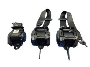 2019-2026 BMW 320i Black Seat Belt Retractor Assembly Set - Rear (Used OEM)