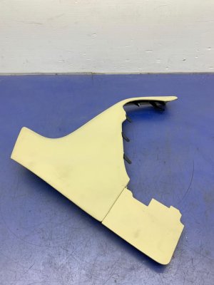2011-2013 INFINITI QX56 Tan Center Console Trim Panel - Front, Right (Passenger) (Used OEM)