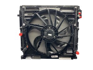 2025-2026 BMW X3 Radiator and A/C Condenser Cooling Fan Motor Assembly (Used OEM)