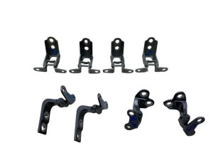 2022-2025 INFINITI QX60 Black Front and Rear Door Hinge Set (Used OEM)