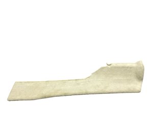 2022-2024 Lucid Air White Front Center Console Lower Trim Panel (Used OEM)