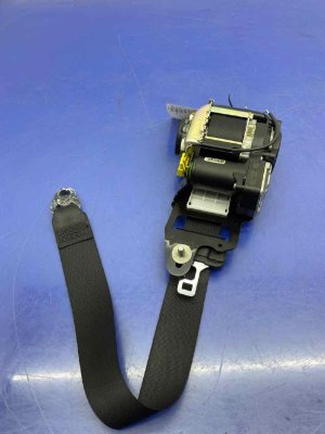 2017-2018 Mercedes-Benz C300 Black Seat Belt Assembly - Front, Right (Passenger) (Used OEM)