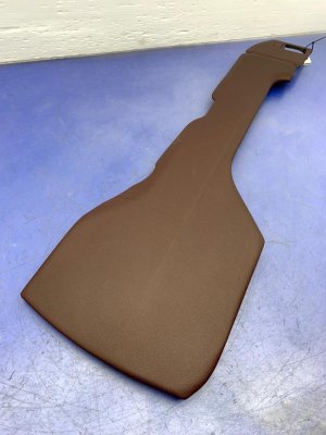 2018-2021 Lincoln Navigator Red Center Console Lower Trim Cover - Front, Left (Driver) (Used OEM)