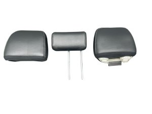 2023-2025 Honda Pilot Black 3rd Row Seat Adjustable Leather Headrest Set - Rear, Right (Passenger) (Used OEM)