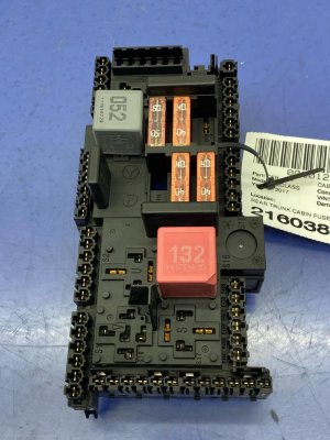 2017-2020 Mercedes-Benz E500 Trunk Cabin Fuse Relay Junction Box - Rear (Used OEM)