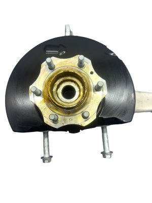 2024-2026 Tesla Cybertruck Steering Knuckle Spindle Hub Assembly - Front, Left (Driver) (Used OEM)