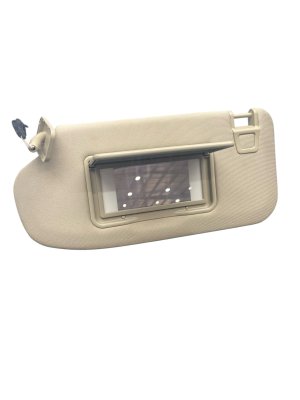 2024-2025 Lincoln Nautilus Tan Sun Visor with HomeLink Garage Door Opener - Front, Left (Driver) (Used OEM)