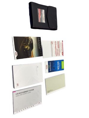 2020-2022 Kia Telluride Owners Manual Booklet Set with Leather Case (Used OEM)