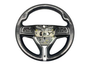 2014-2018 Maserati Quattroporte Black Heated Leather Steering Wheel - Front (Used OEM)