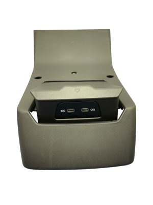 2023-2024 Fisker Ocean Center Console Trim Panel with USB Port - Rear (Used OEM)