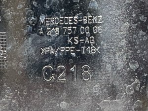 2012-2018 Mercedes-Benz CLS550 Black Fuel Filler Door - Rear (Used OEM)