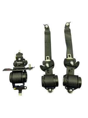 2023-2025 Honda Pilot Black 3rd Row Seat Belt Assembly Set - Rear, Right (Passenger) (Used OEM)