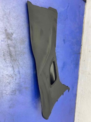2017-2020 Jaguar F-Pace Black Center Console Trim Panel with Pocket - Right (Passenger) (Used OEM)