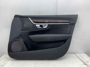 2018-2022 Volvo S90 Charcoal (Black) Door Interior Trim Panel - Front, Right (Passenger) (Used OEM)