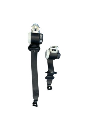 2019-2025 BMW X7 Black 3rd Row Seat Belt Retractor Assembly Set - Rear, Right (Passenger) (Used OEM)