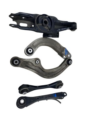 2022-2026 Audi Q4 e-tron Upper and Lower Suspension Control Arm Set - Rear, Right (Passenger) (Used OEM)