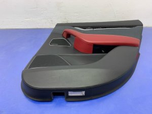 2017-2020 Maserati Levante Red Door Interior Trim Panel Zegna Edition - Rear, Right (Passenger) (Used OEM)