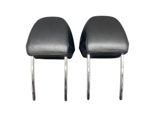 2018-2024 BMW X3 Black Seat Vented Leatherette Headrest Set - Front, Right (Passenger) (Used OEM)