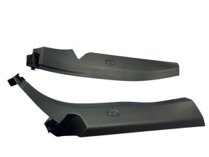 2023-2024 Fisker Ocean Black Interior Hatch Trim Panel Set with Seat Switches - Rear (Used OEM)