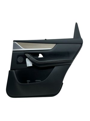 2024-2025 Mazda CX-90 Black Door Interior Trim Panel with Sun Shade - Rear, Right (Passenger) (Used OEM)
