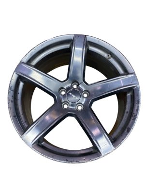 2005-2023 Chrysler 300 Black 20x9.5 5-Spoke Matte Vapor Alloy Wheel (Used OEM)