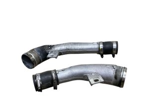 2009-2024 Nissan GT-R Lower Intercooler Air Duct Tube Hose Pipe Set (Used OEM)