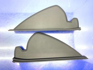 2022-2024 Hyundai Santa Cruz Black Dashboard Side End Cap Trim Panel (Used OEM)