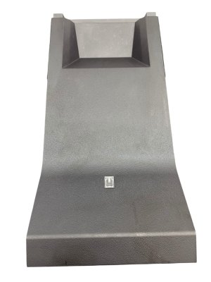 2024-2025 Tesla Cybertruck Black Center Console Cover Trim Panel - Front (Used OEM)