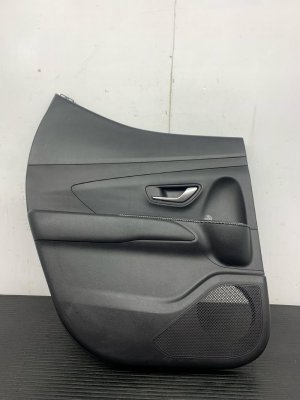 2022-2024 Hyundai Santa Cruz Black Door Interior Trim Panel - Rear, Left (Driver) (Used OEM)