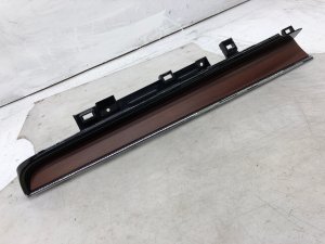 2018-2021 Lincoln Navigator Brown Dash Molding Trim Cover with Santos Wood Trim - Front (Used OEM)