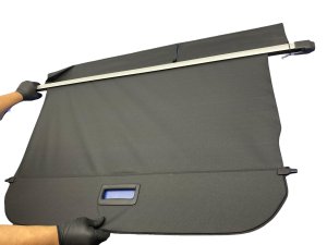 2022-2025 Mitsubishi Outlander Black Slide-Out Tonneau Cargo Cover - Rear (Used OEM)