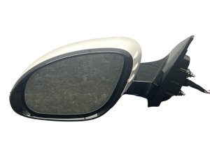 2023-2025 Genesis GV60 Uyuni White Power Folding Door/Side View Mirror with Camera - Front, Left (Driver) (Used OEM)