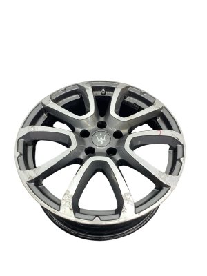 2017-2024 Maserati Levante Gray 19x8.5 5 V-Spoke Machined Gray Alloy Wheel (Used OEM)