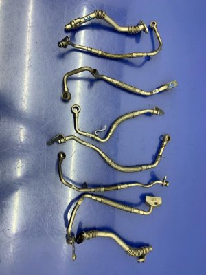 2018-2024 BMW M5 Turbocharger Oil Cooling Line Set (Used OEM)